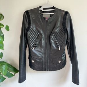 Leather jacket